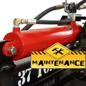Hydraulic log splitter maintenance tips