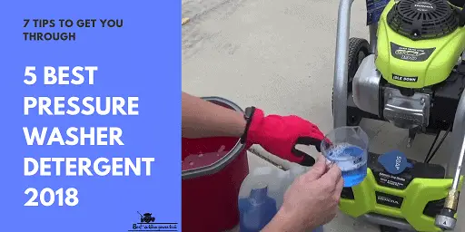 pressure washer detergent and chemical guide